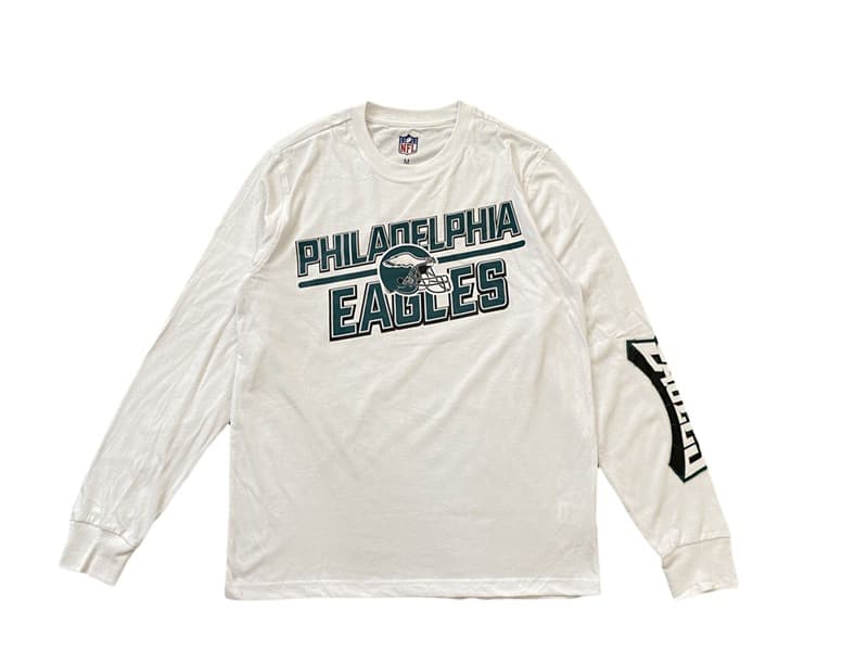 Лонгслив B20THER NFL Philadelphia Eagles White Longsleeve