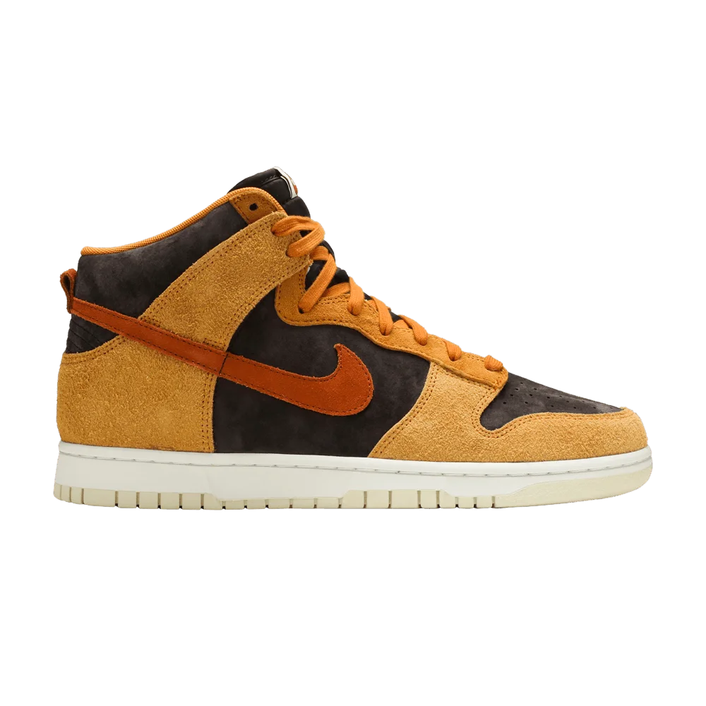 Кроссовки Nike Dunk High Premium 'Dark Curry'