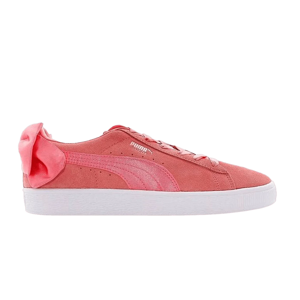 Кроссовки Puma Suede Bow Big Kid 'Shell Pink'