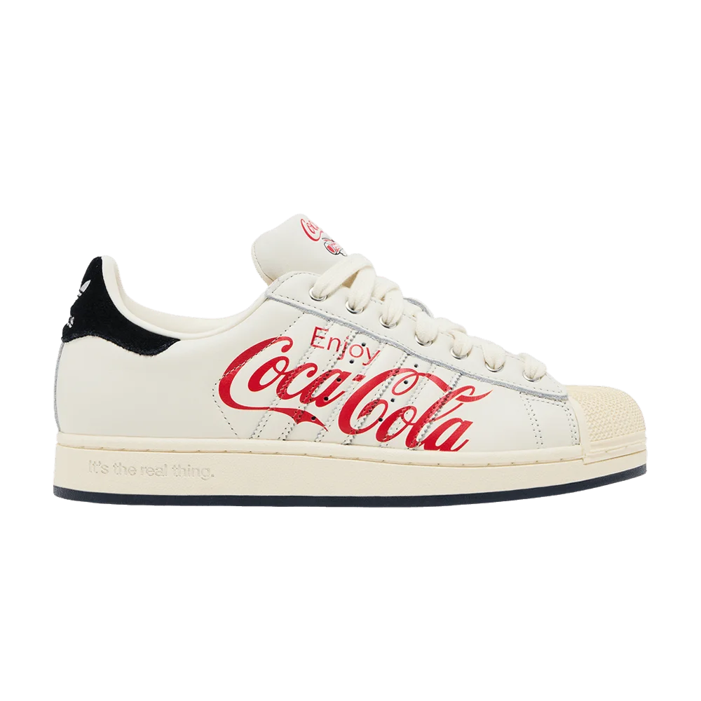 Кроссовки adidas Superstar 'Coca-Cola White Cream'