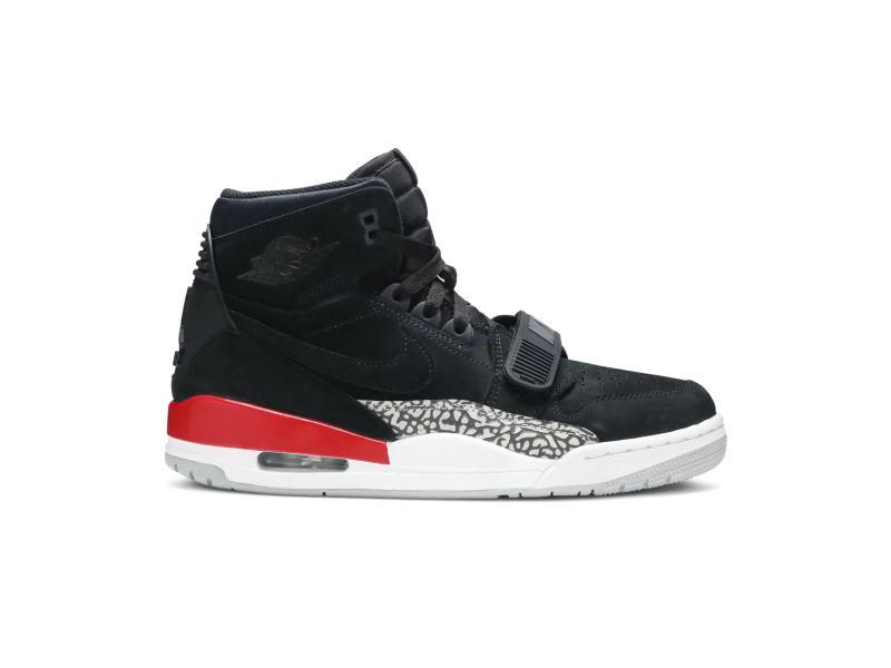 Кроссовки Air Jordan Legacy 312 'Black Suede'