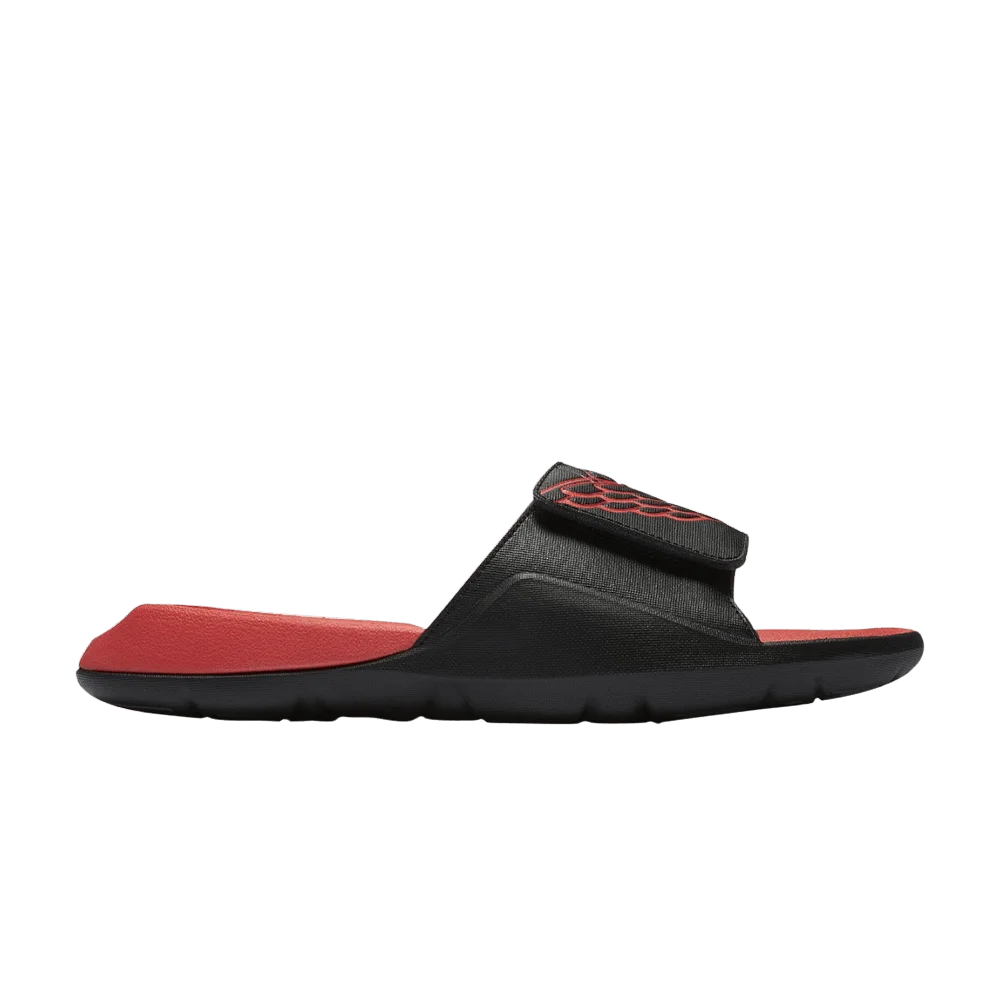 Тапочки Air Jordan Hydro 7 Slide 'Bred'