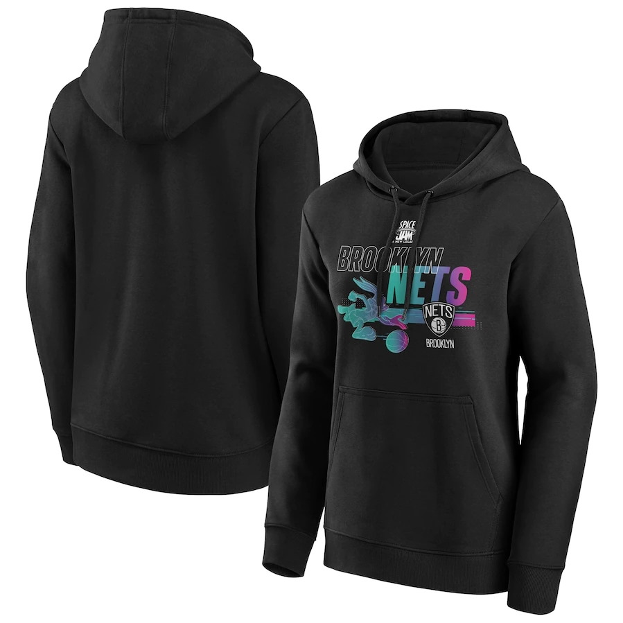 Худи Brooklyn Nets Fanatics Branded Space Jam Baller Bugs Hoodie – Womens