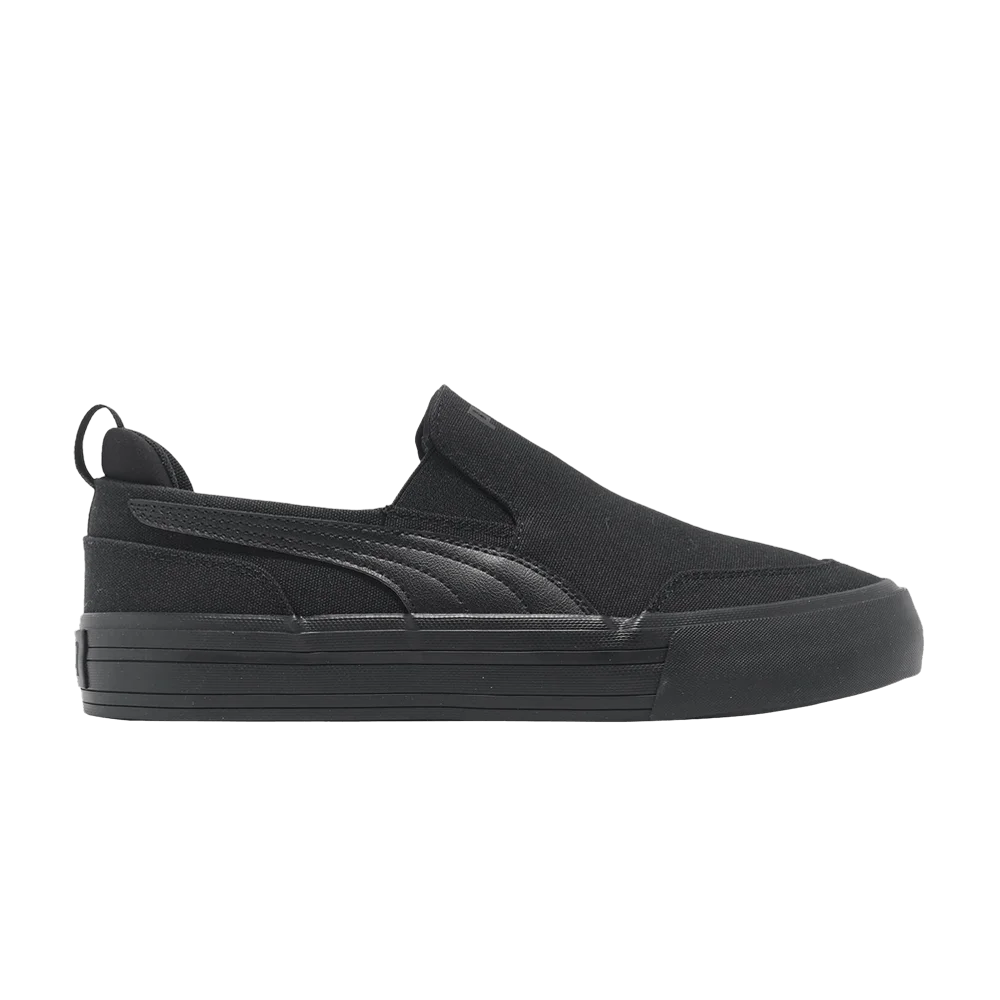 Кроссовки Puma Court Classic Vulc Slip On 'Triple Black'
