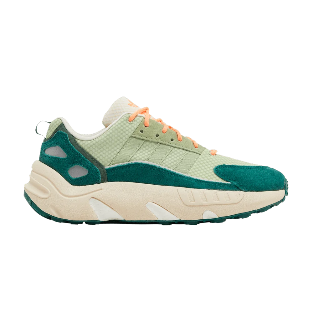 Кроссовки Adidas ZX 22 Boost 'Ecru Tint Core Green'