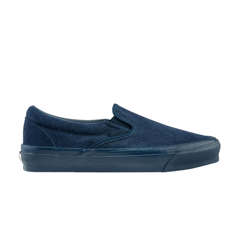 Кроссовки Vans OG Classic Slip-On 'Velvet Embroidery - Leopard Dress Blues'