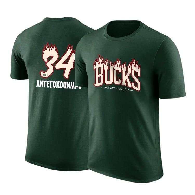Футболка DPOY Bucks Antetokounmpo Flames T-shirt