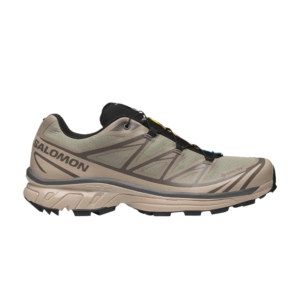 Кроссовки Salomon XT-6 GORE-TEX 'White Pepper Silver Sage Dark Gull'