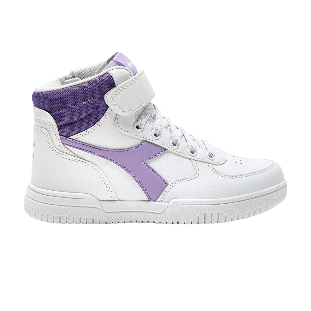 Кроссовки Diadora Raptor Mid Little Kid 'White Purple Rose'