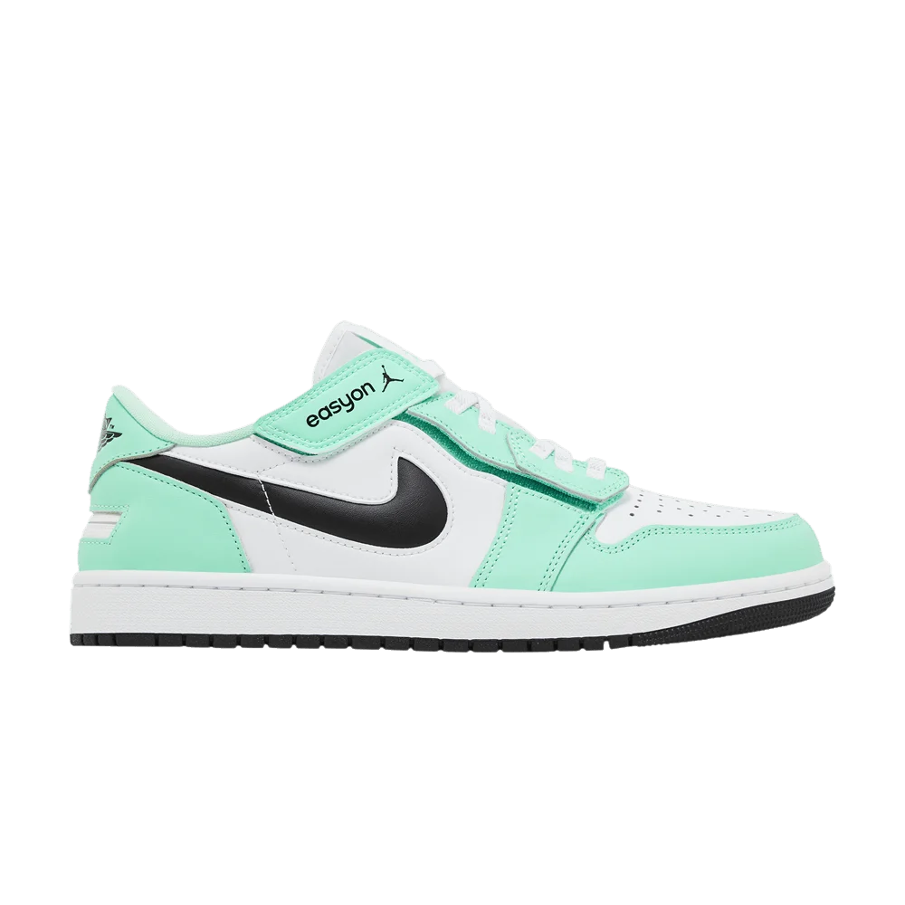 Кроссовки Air Jordan 1 Low FlyEase 'Green Glow'