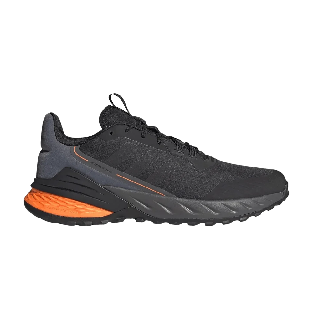 Кроссовки Adidas Response Trail 2.0 'Black Grey Orange'