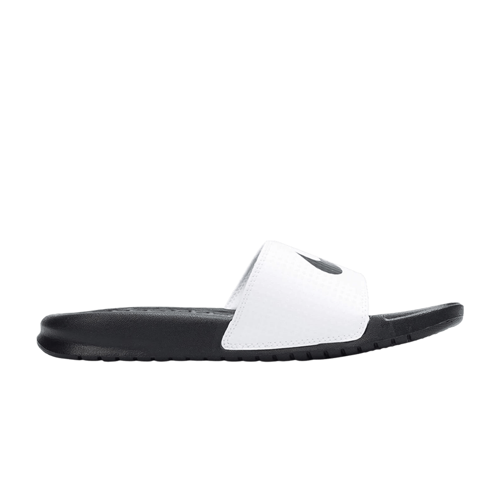 Кроссовки Nike Wmns Benassi Swoosh 'White Black'