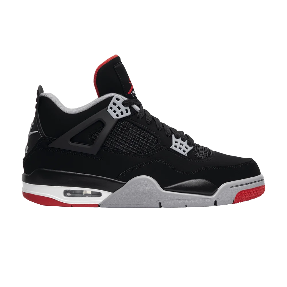 Кроссовки Air Jordan 4 Retro OG 'Bred' 2019