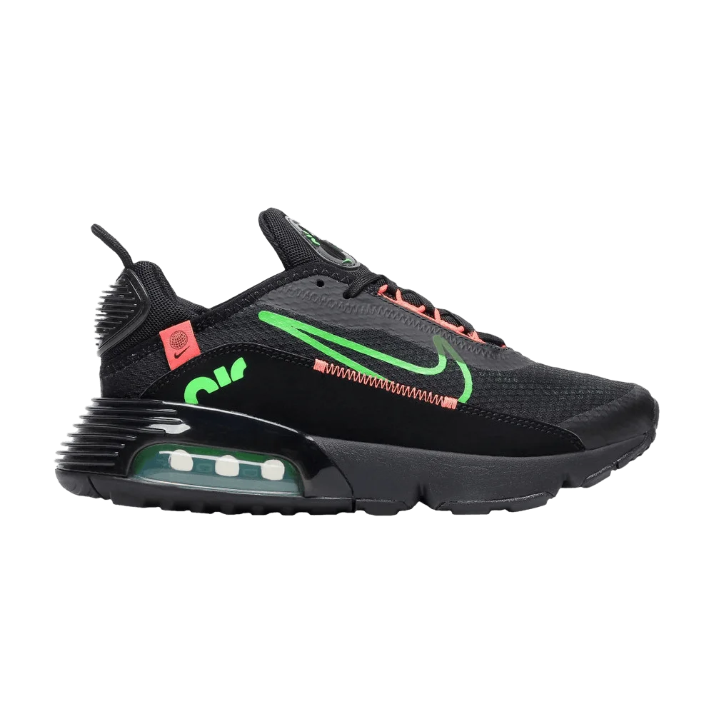 Кроссовки Nike Air Max 2090 GS 'Black Green Strike Crimson'