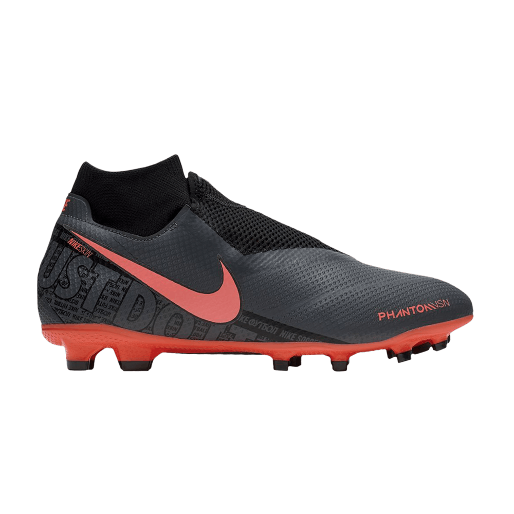 Кроссовки Nike Phantom Vision Pro DF FG 'Dark Grey Bright Mango'