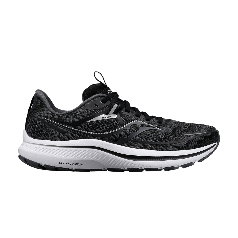 Кроссовки Saucony Wmns Omni 21 Wide 'Black White'