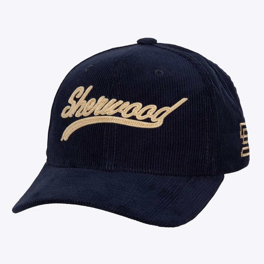 Бейсболка Mitchell & Ness Navy Sherwood Tailgate Cord AFRM Snapback Hat