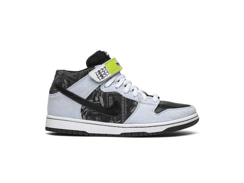 Кроссовки Nike Dunk Mid Premium SB 'Heavy Mental'