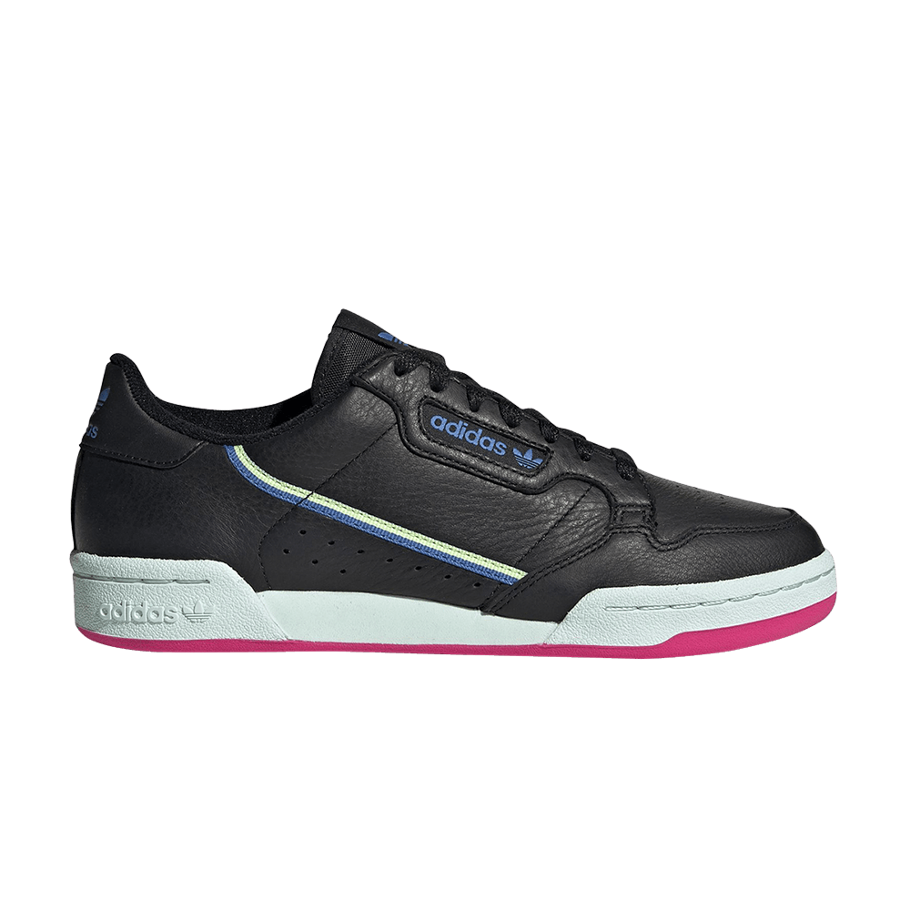 Кроссовки Adidas Wmns Continental 80 'Black Blue Yellow'