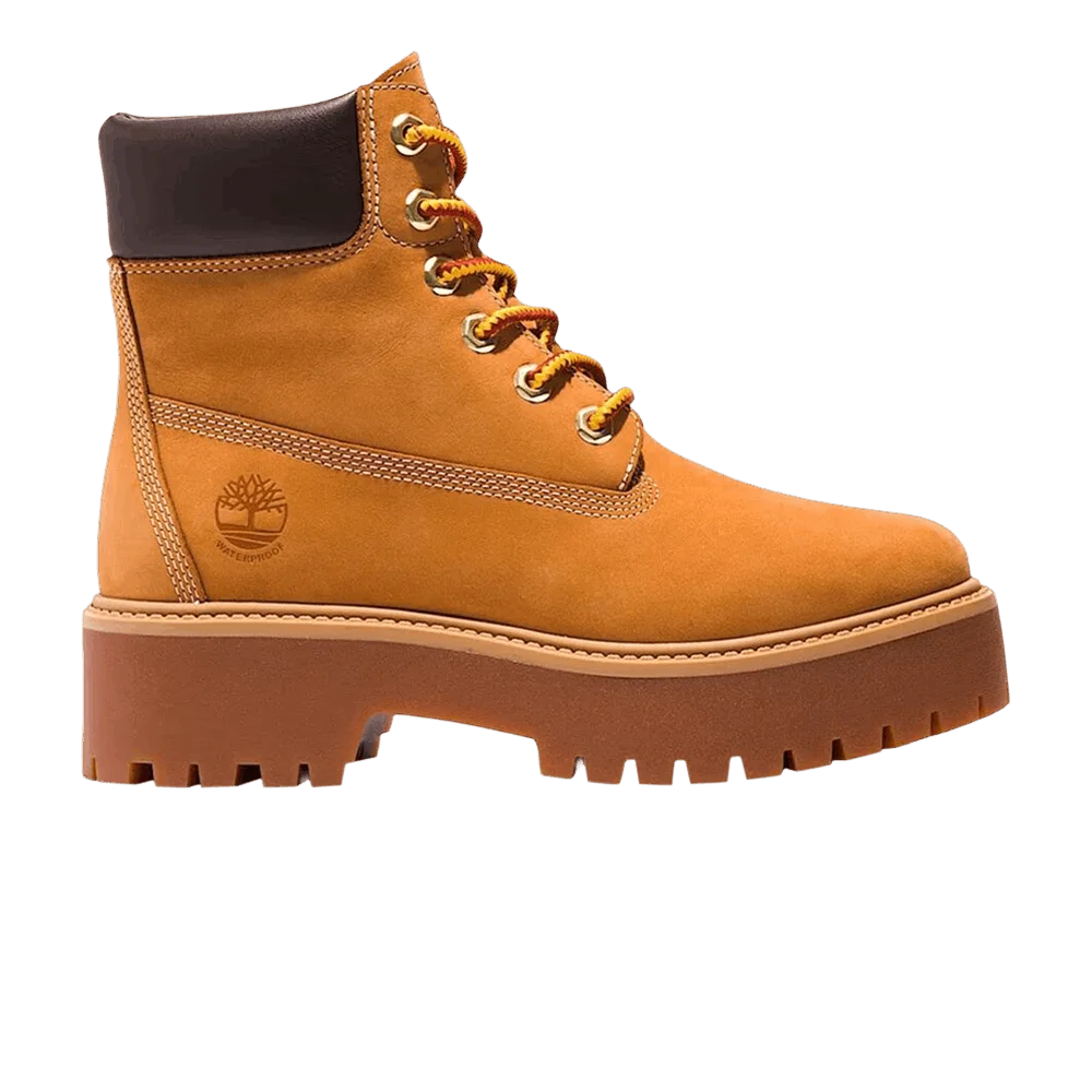 Ботинки Timberland Wmns Stone Street 6 Inch Premium Platform Boot 'Wheat Nubuck'