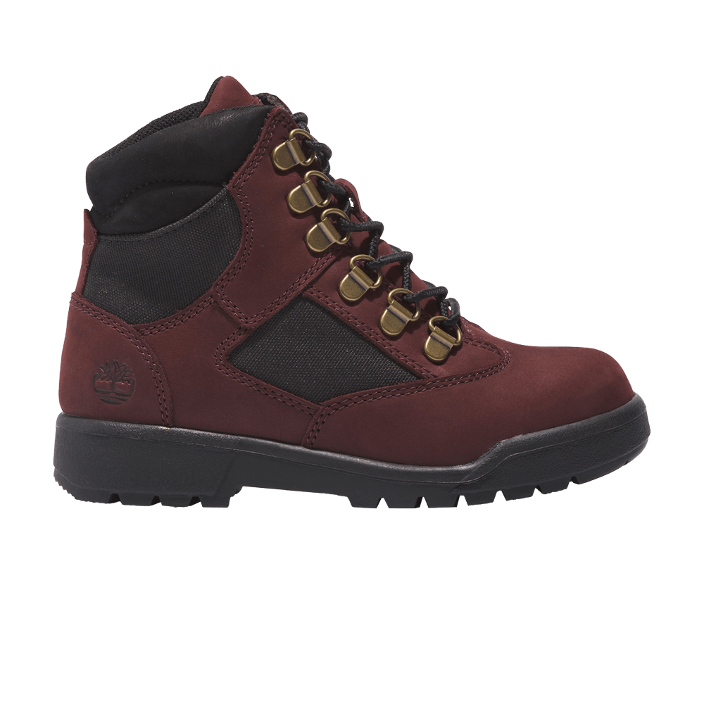 Кроссовки Timberland 6-Inch Field Boot Little Kid 'Burgundy'