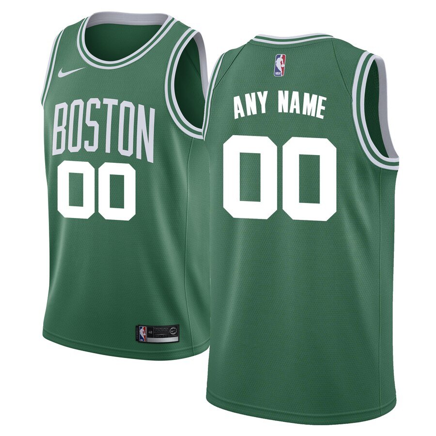 Баскетбольная джерси 2019-20 Boston Celtics Swingman Custom Green – Icon Edition
