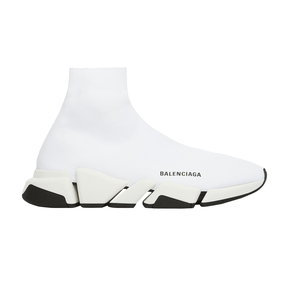Кроссовки Balenciaga Wmns Speed 2.0 Sneaker 'White Black'
