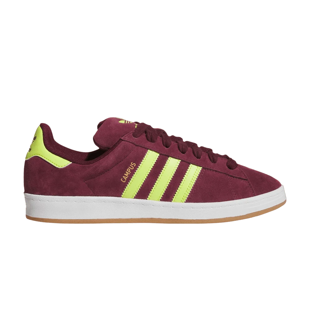 Кроссовки adidas Campus ADV 'Maroon Solar Yellow'