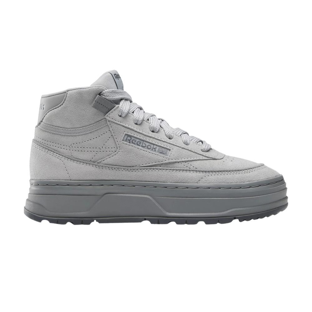 Кроссовки Reebok Wmns Club C Geo Mid 'Pure Grey'