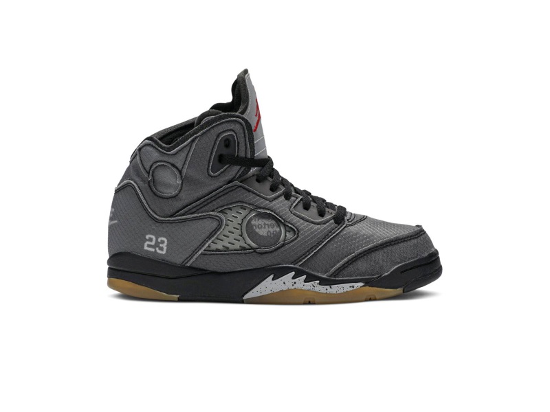 Кроссовки Off-White x Air Jordan 5 Retro SP PS 'Muslin'