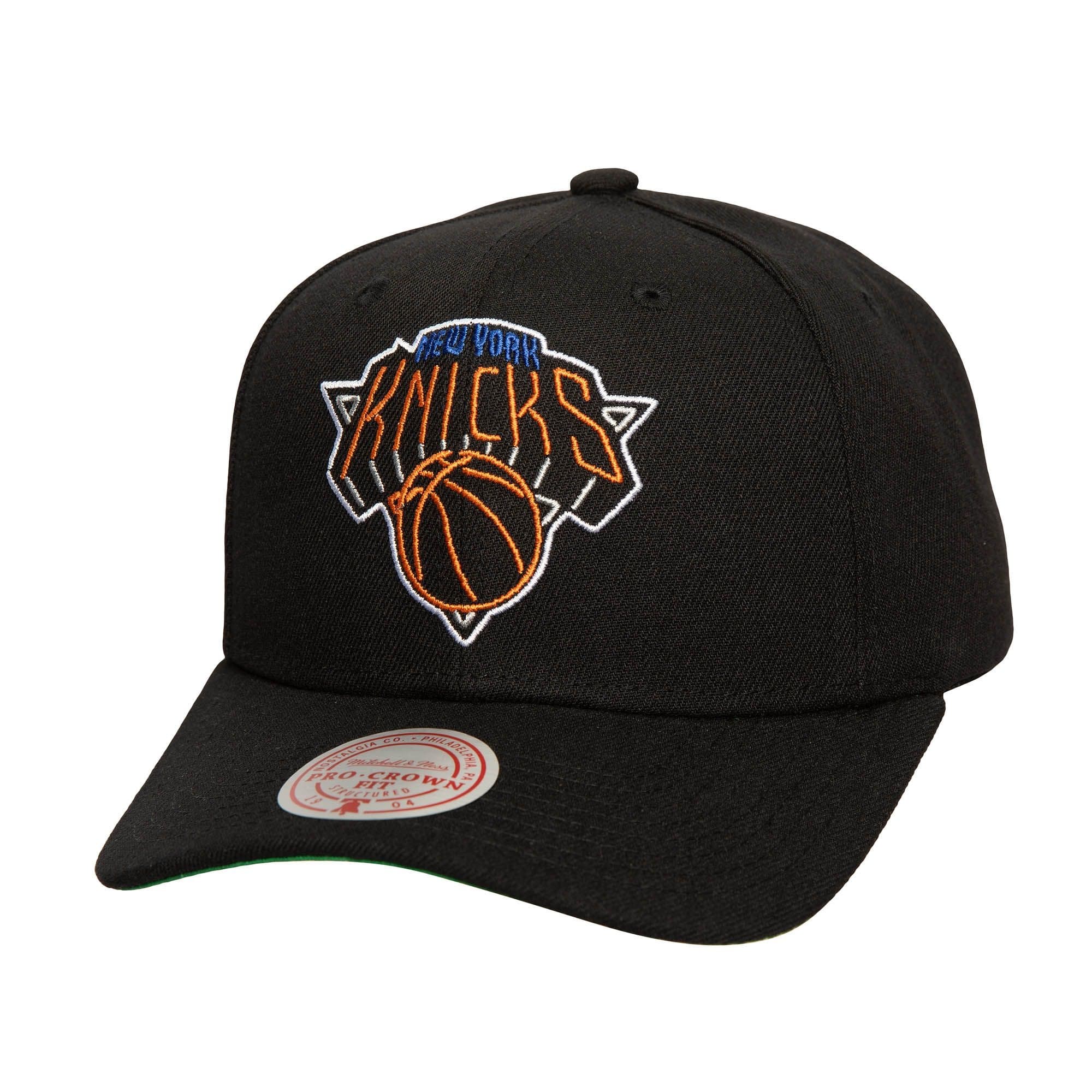 Бейсболка Mitchell & Ness Neon Logo Pro Snapback New York Knicks