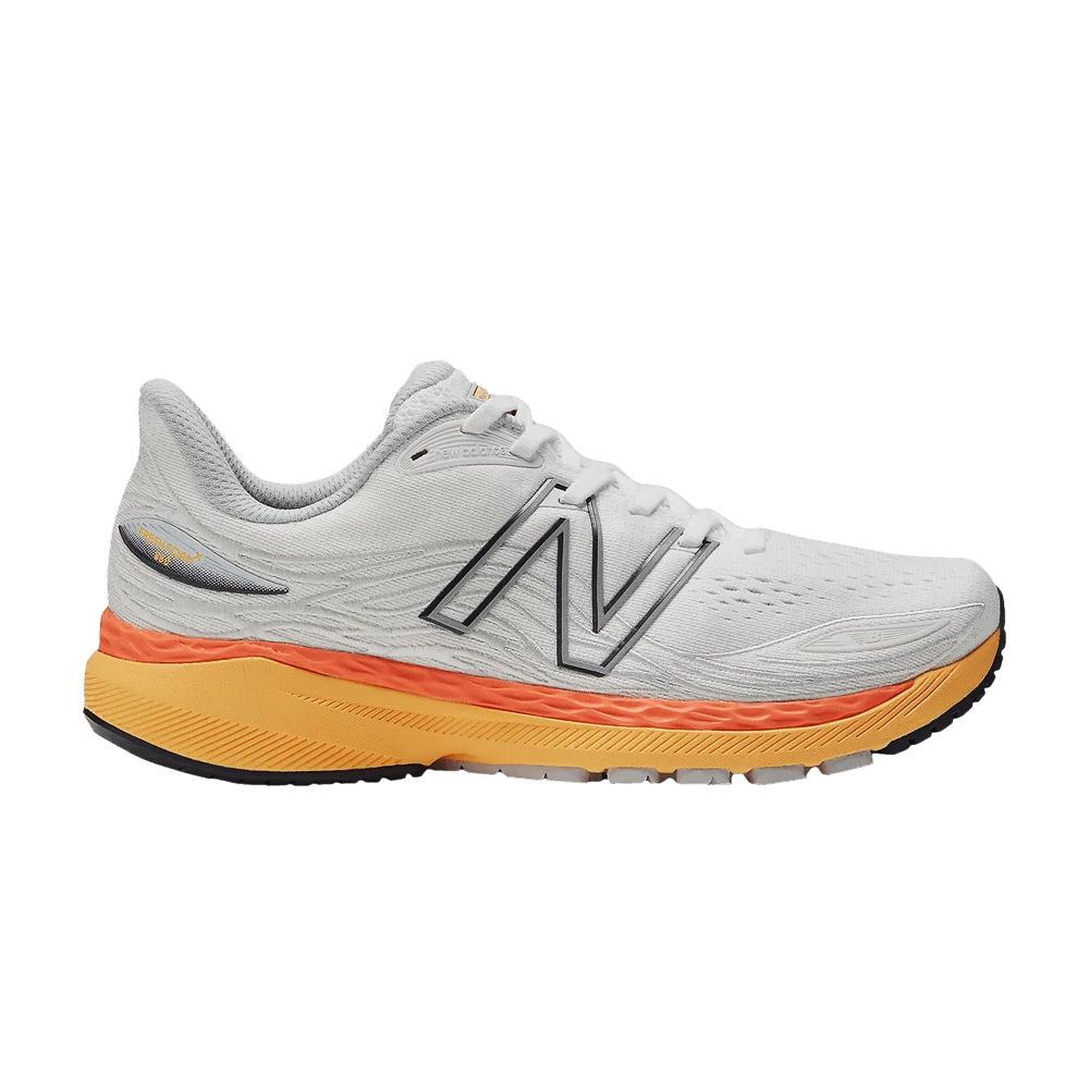Кроссовки New Balance Fresh Foam 860v12 'White Vibrant Orange'