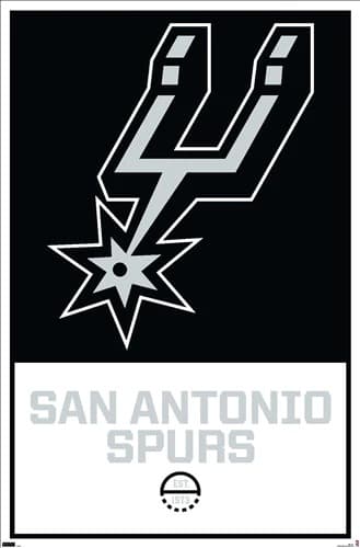 Настенный постер San Antonio Spurs NBA Wall Poster