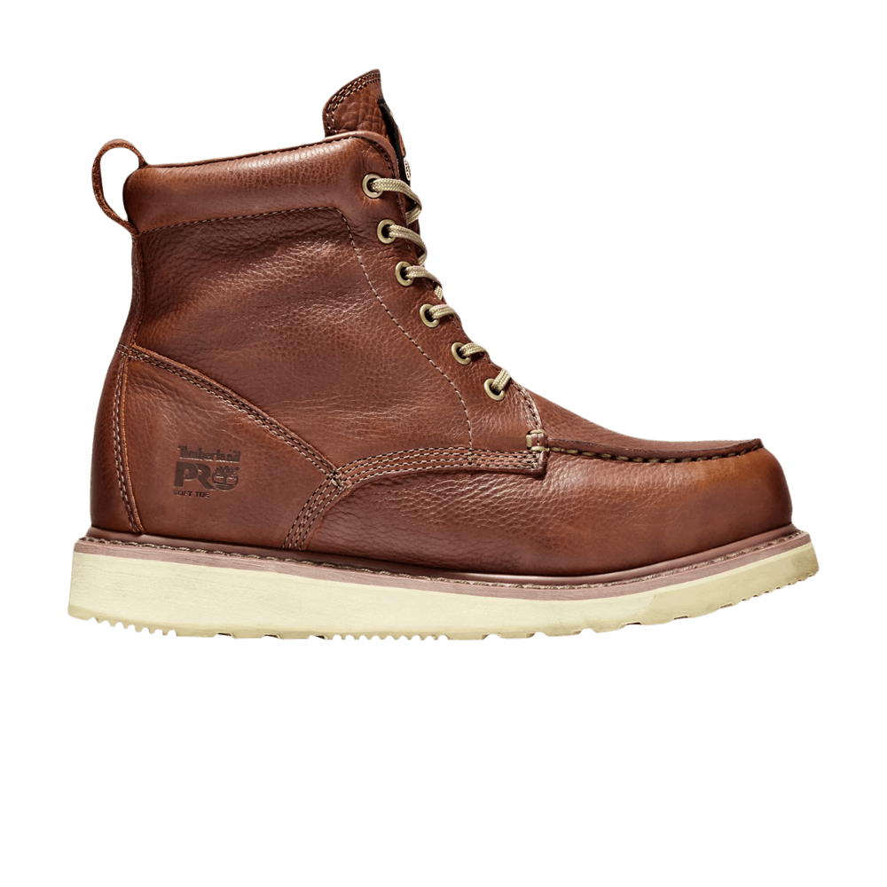 Кроссовки Timberland Pro 6 Inch Soft Toe Wedge Boot 'Rust'