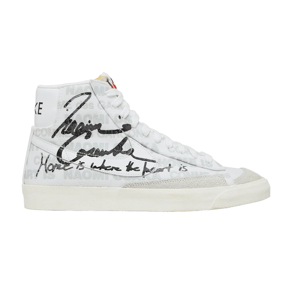 Кроссовки Naomi Osaka x Comme des Garçons x Nike Blazer Mid '77 'Home Is Where The Heart Is'