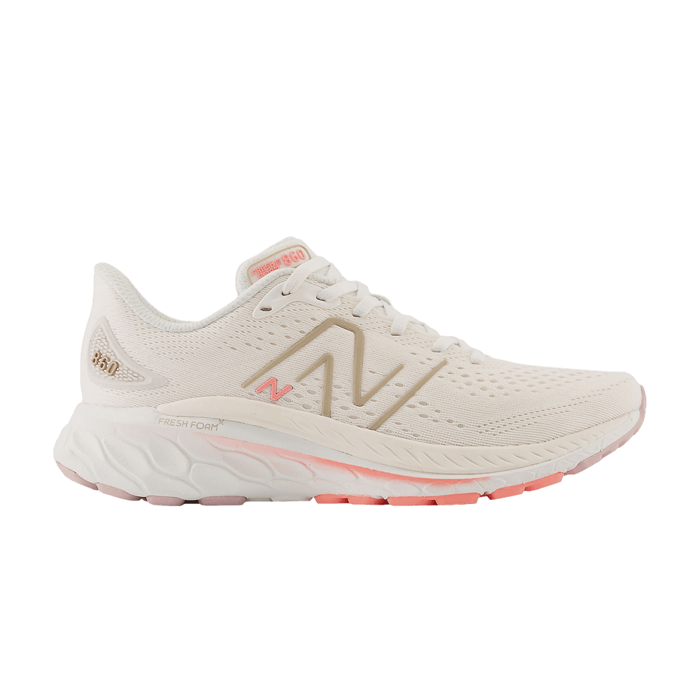 Кроссовки New Balance Wmns Fresh Foam X 860v13 2E Wide 'White Gold Grapefruit'