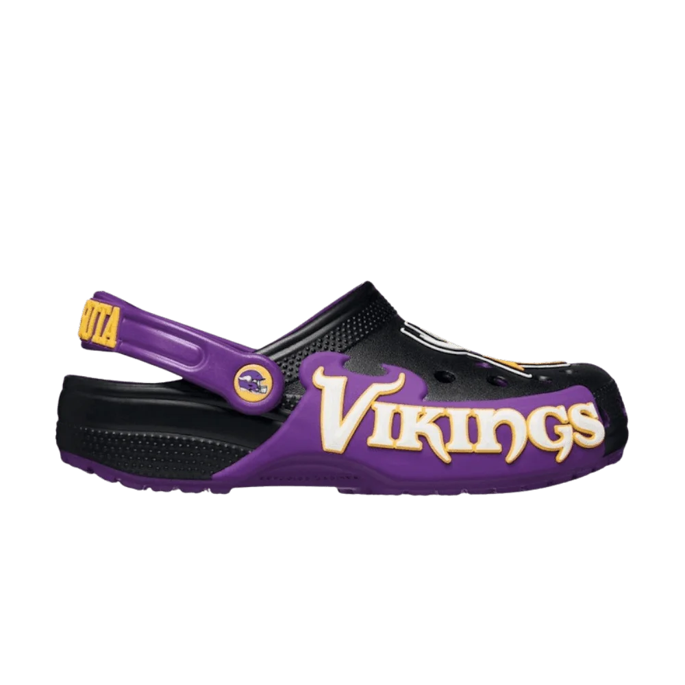 Кроссовки NFL x Crocs Classic Clog Big Kid 'Minnesota Vikings'