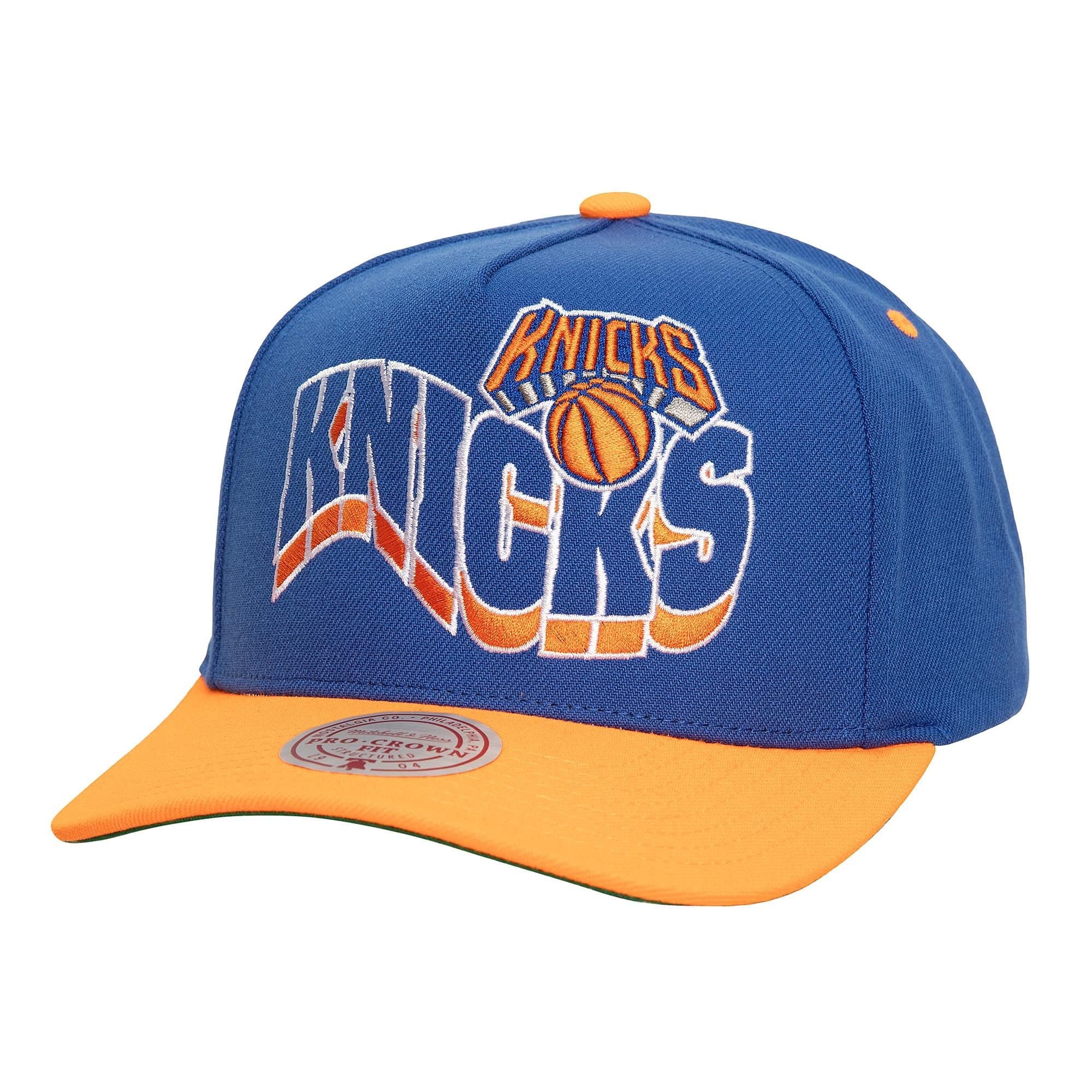 Бейсболка Mitchell & Ness Wavy Pro Snapback New York Knicks