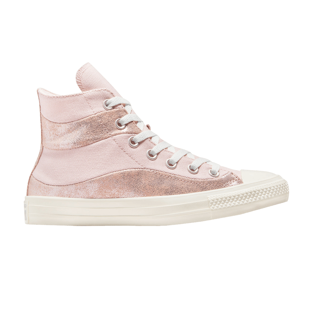 Кроссовки Converse Chuck Taylor All Star High 'Suede Shimmer - Blush Hush Pink'