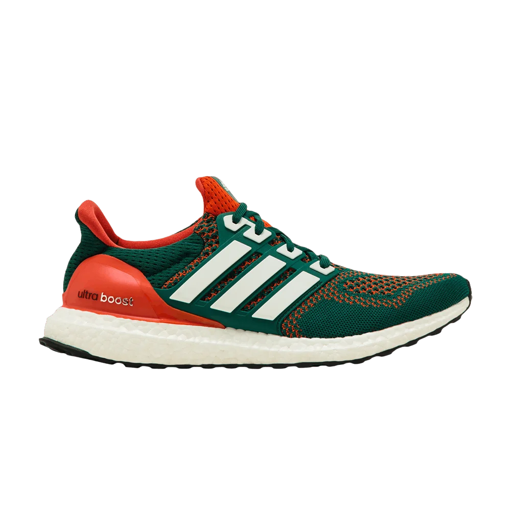 Кроссовки Adidas UltraBoost 1.0 'Miami Hurricanes'