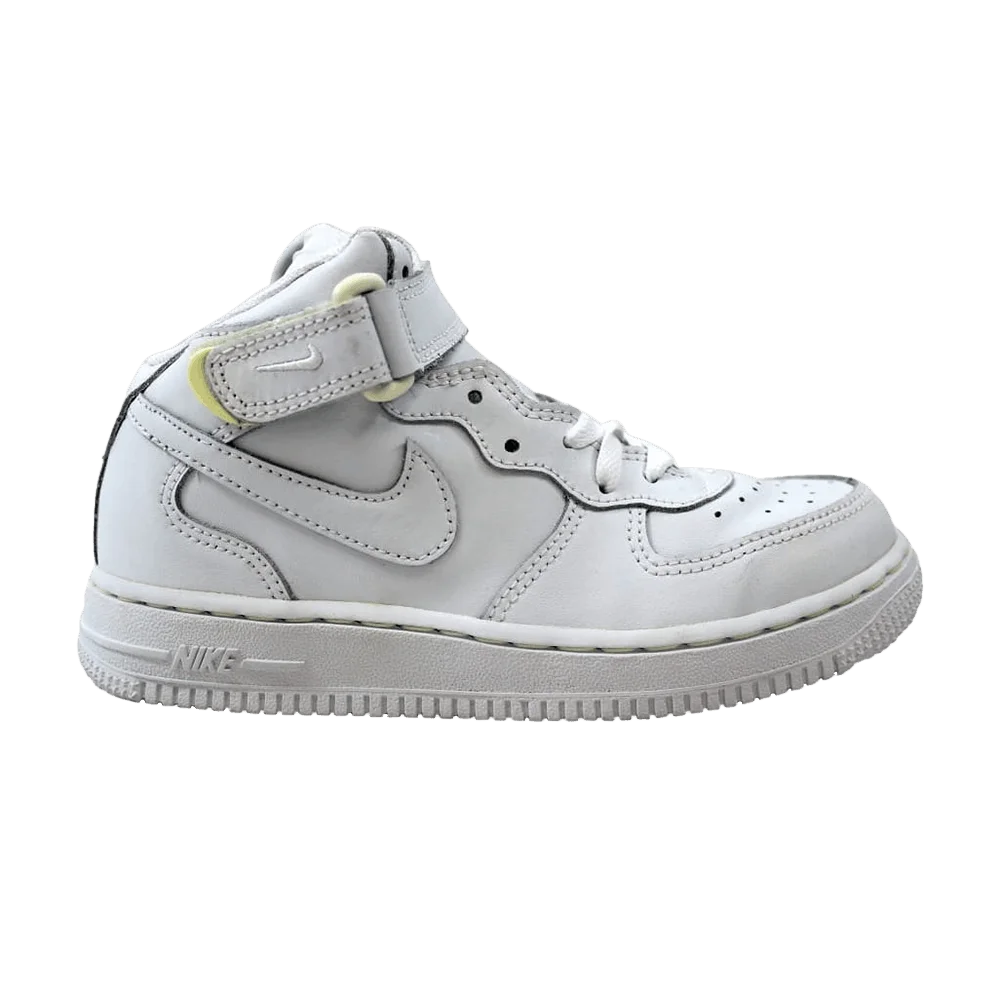 Кроссовки Nike Force 1 Mid PS 'White'