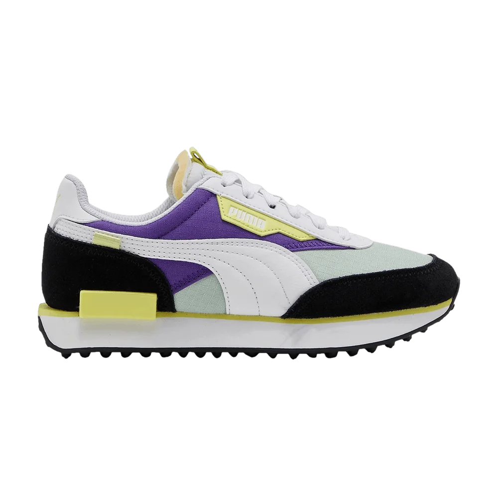 Кроссовки Puma Future Rider Play On Jr 'Mist Green Purple Corallites'