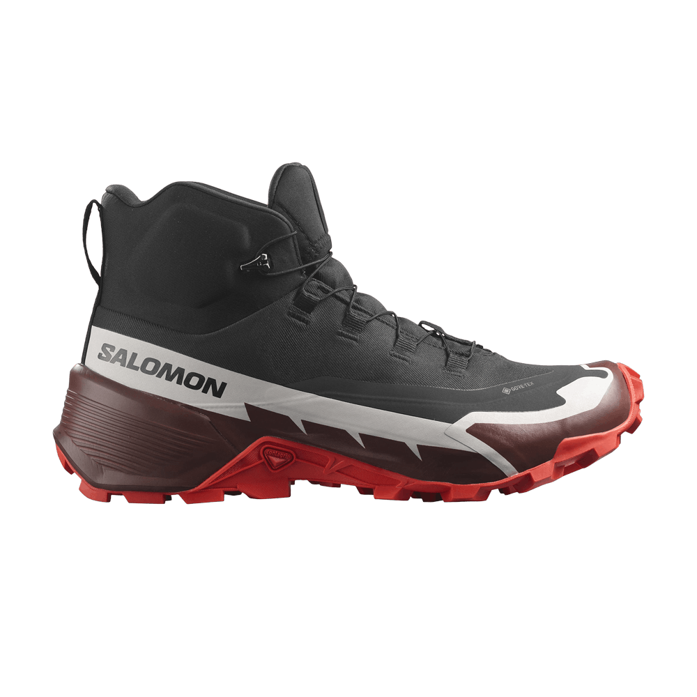 Кроссовки Salomon Cross Hike 2 Mid GORE-TEX 'Black Fiery Red'