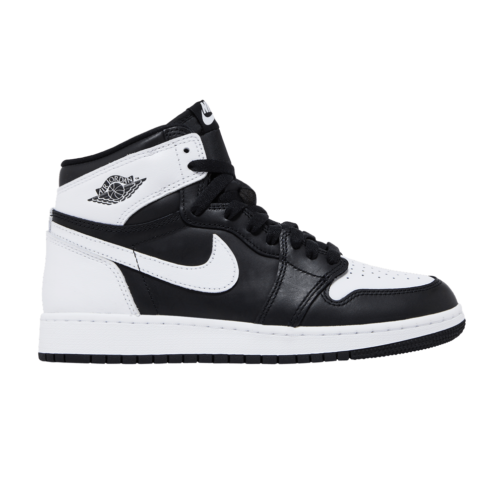 Кроссовки Air Jordan 1 Retro High OG GS 'Black White 2.0'