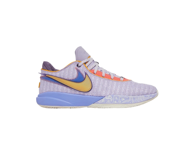 Кроссовки Nike LeBron 20 EP 'Purple And Gold'