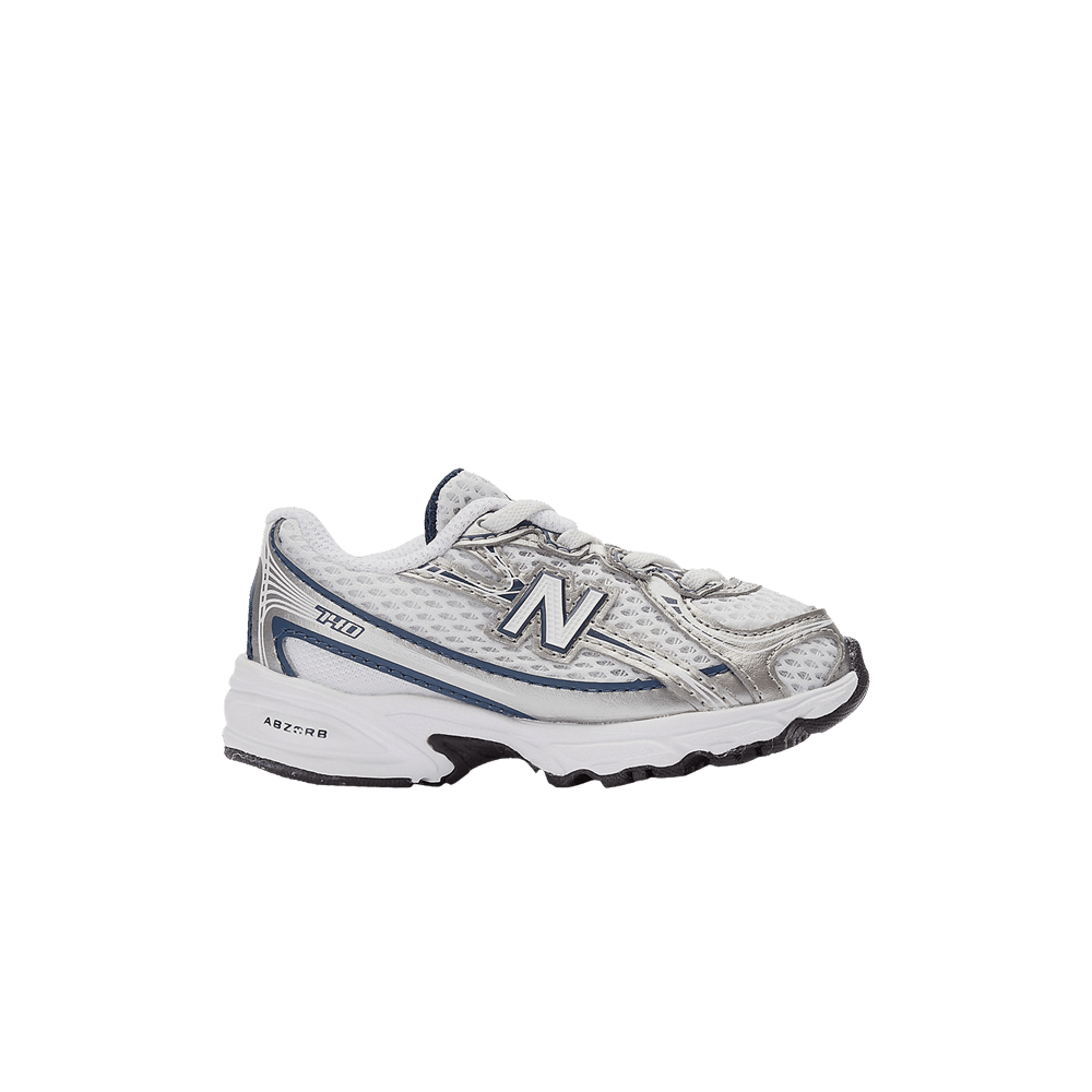 Кроссовки New Balance 740 Bungee Lace Toddler 'Navy White'