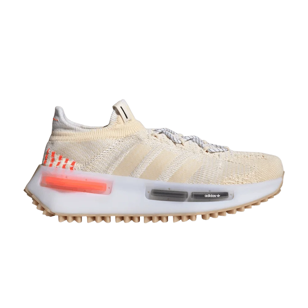 Кроссовки adidas NMD_S1 'Wonder White Solar Red'