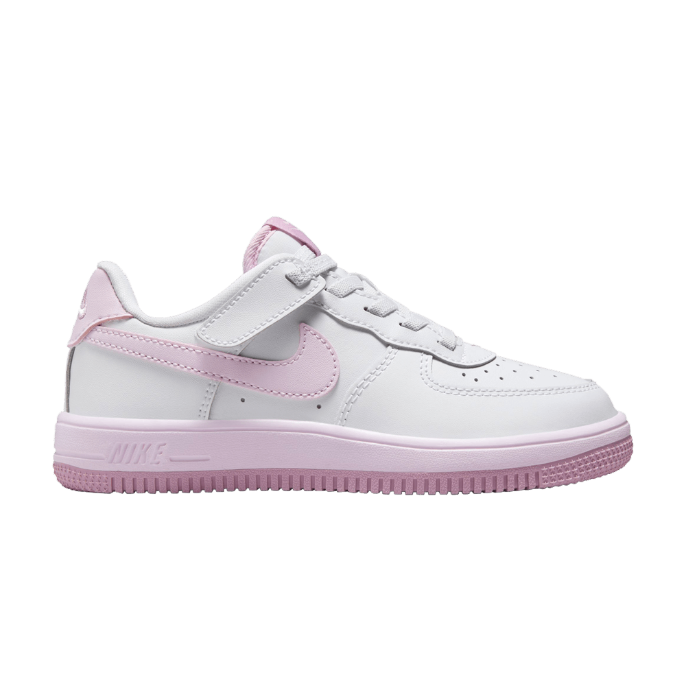 Кроссовки Nike Force 1 Low EasyOn PS 'White Pink Foam'