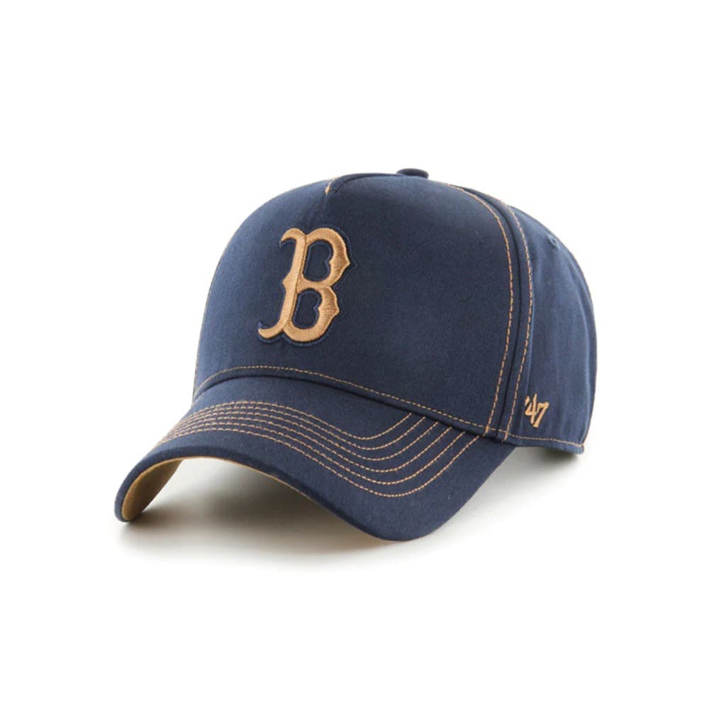 Бейсболка 47 Brand Boston Red Sox Navy Tobacco 47 MVP DT MLB Strapback Hat