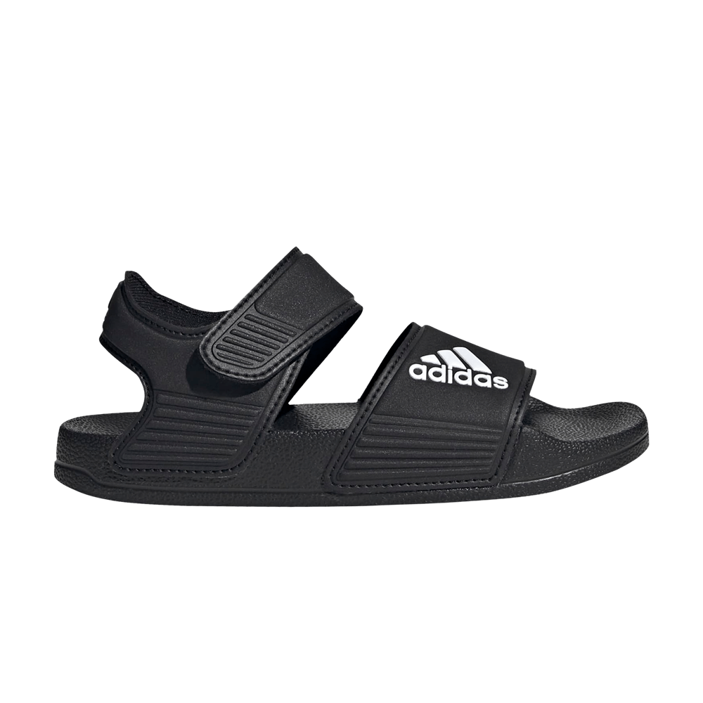 Кроссовки Adidas Adilette Sandal J 'Black White'